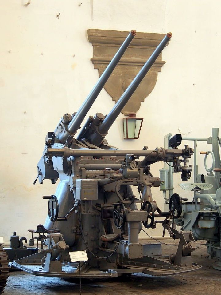 德军36式37毫米高射炮图片