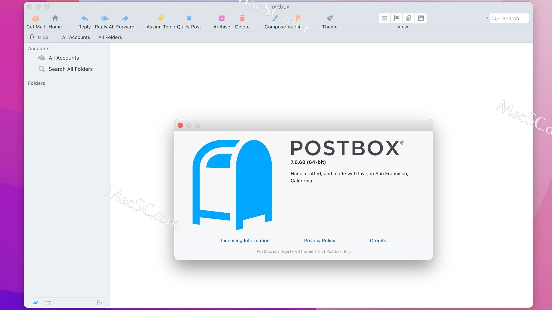 Postbox mac os что это