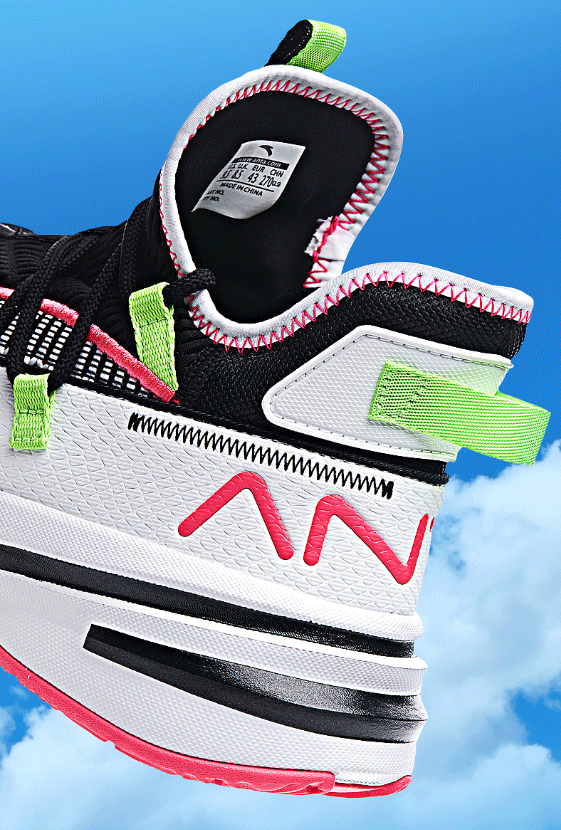 安踏轻狂一代篮球鞋安踏专门为炎炎夏日打造的夏季轻质实战球鞋