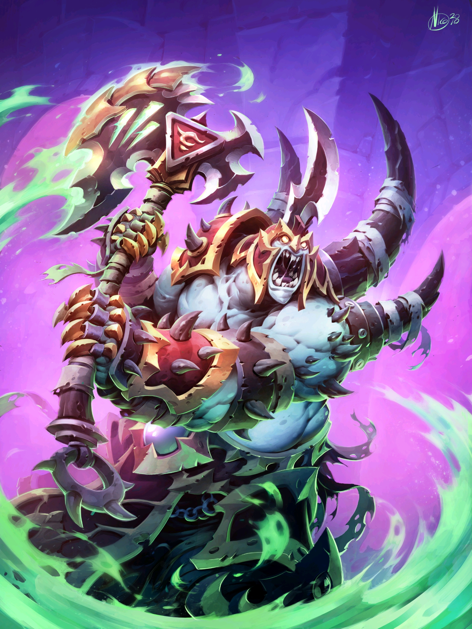 炉石传说暗夜崛起原画卡面流量党谨入