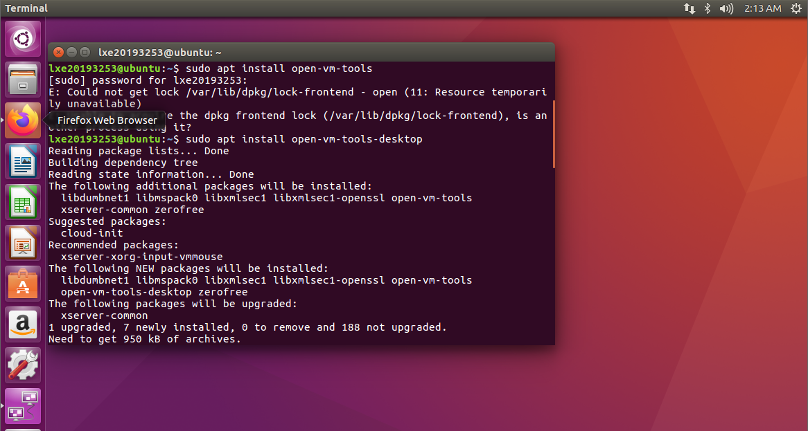 ubuntu16.04安装openvmtools 哔哩哔哩