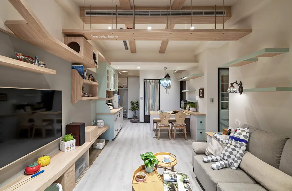 80 猫宅化住家 5人7猫1犬共居乐活 哔哩哔哩