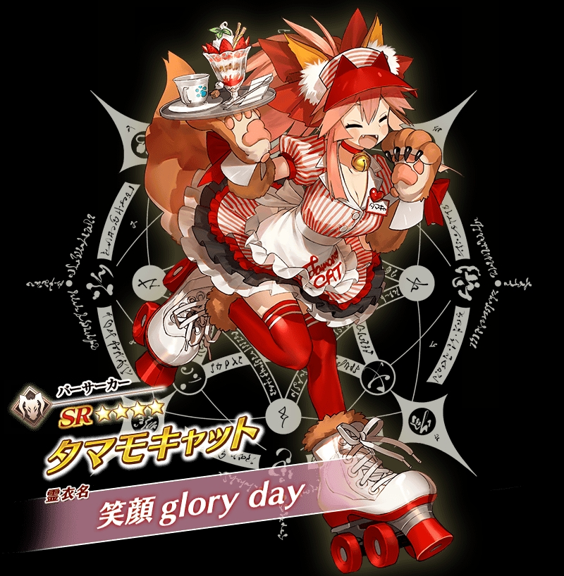 fgo联动灵衣第四弹,玉藻喵和二姐