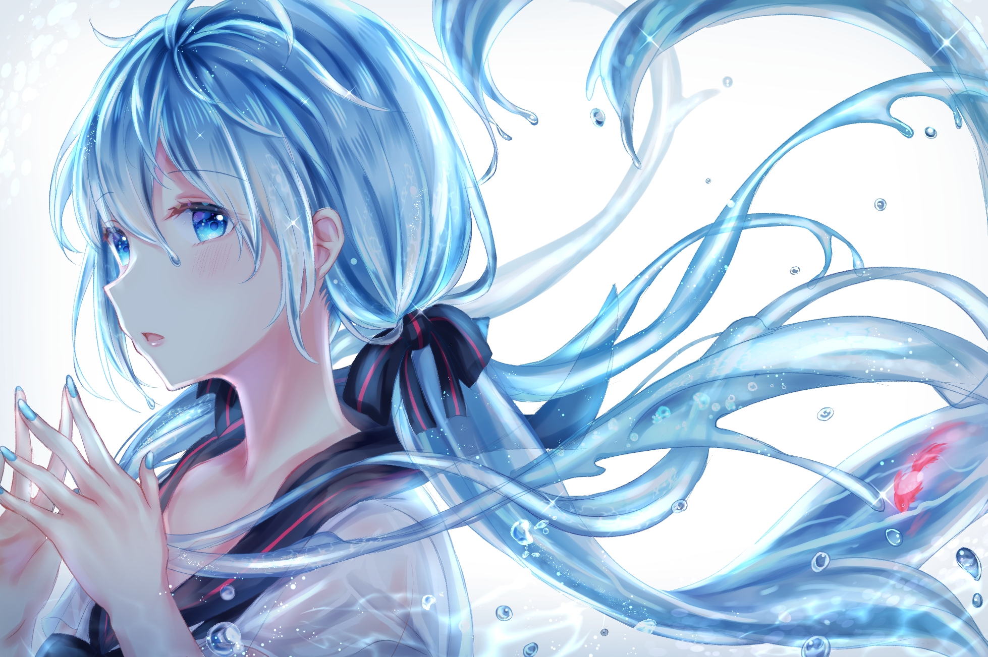 初音的图真的是断不了啊,这也太好看了吧
