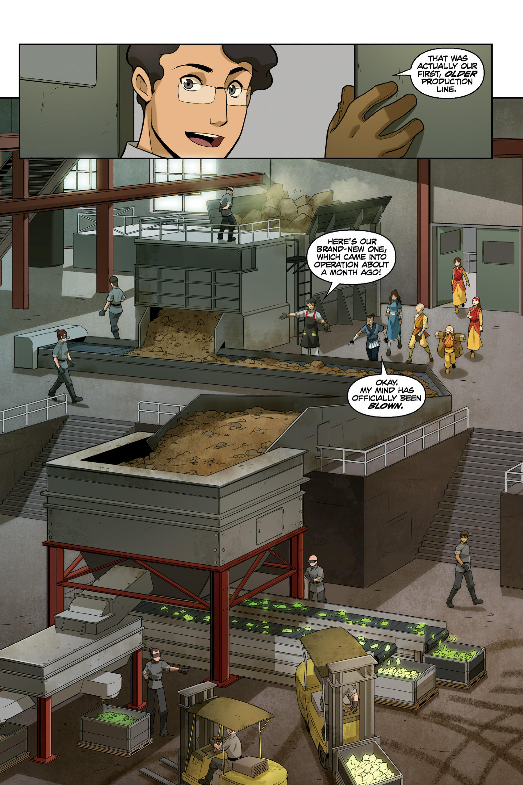 avatar:the last airbender降世神通:最后的气宗漫画-the rift裂痕