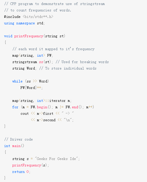 C/C++编程笔记：C++中的stringstream及其应用 哔哩哔哩