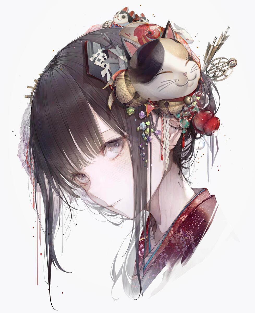 P站 ヒトこもる 插画合集(一) - 哔哩哔哩