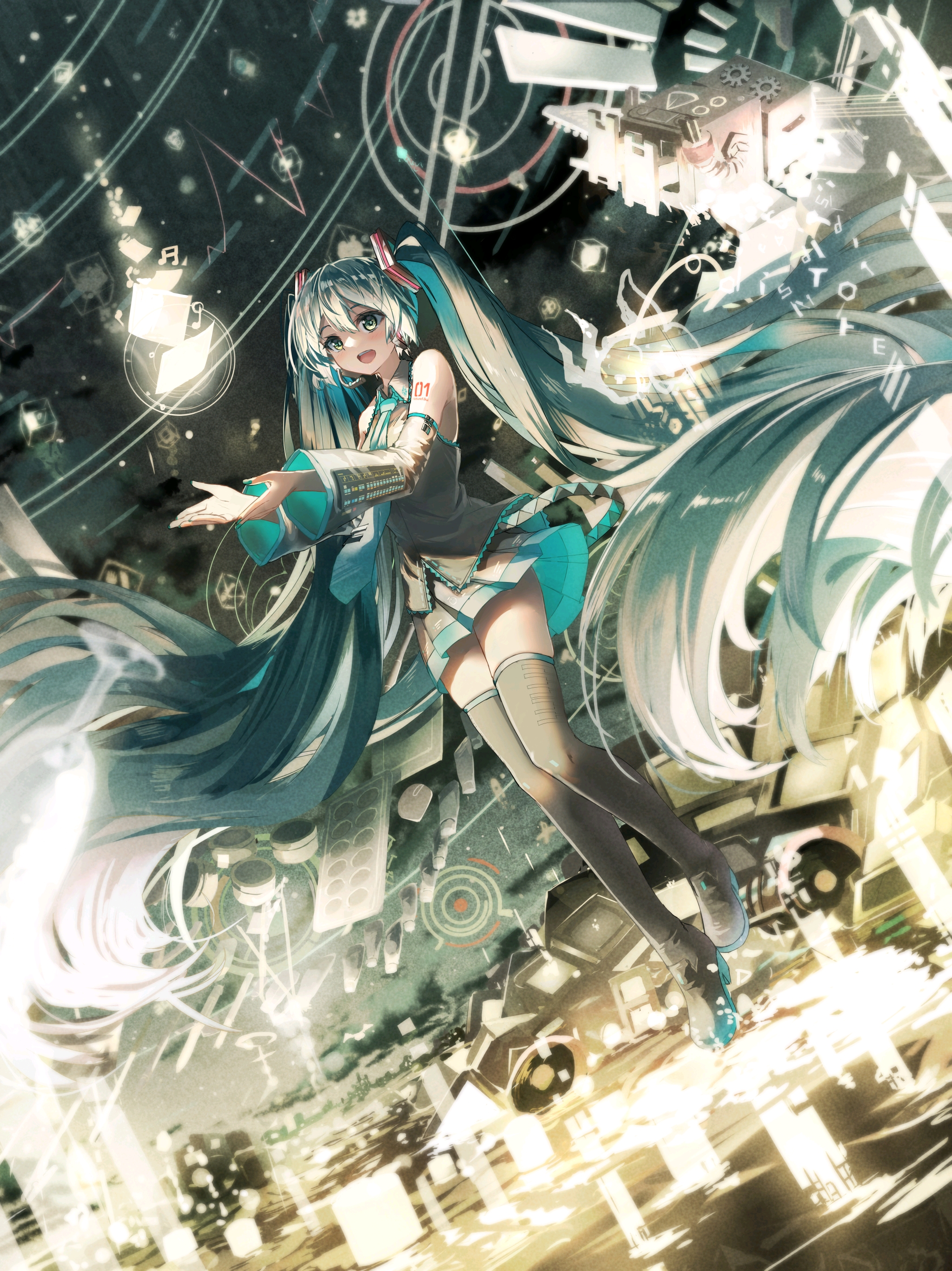 『初音ミク』16周年纪念贺图100张ღˇ