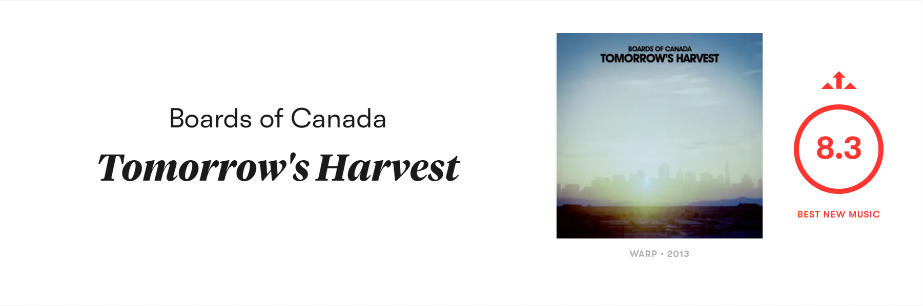 Boards of Canada Tomorrow's Harvest Pitchfork乐评 个人翻译 哔哩哔哩