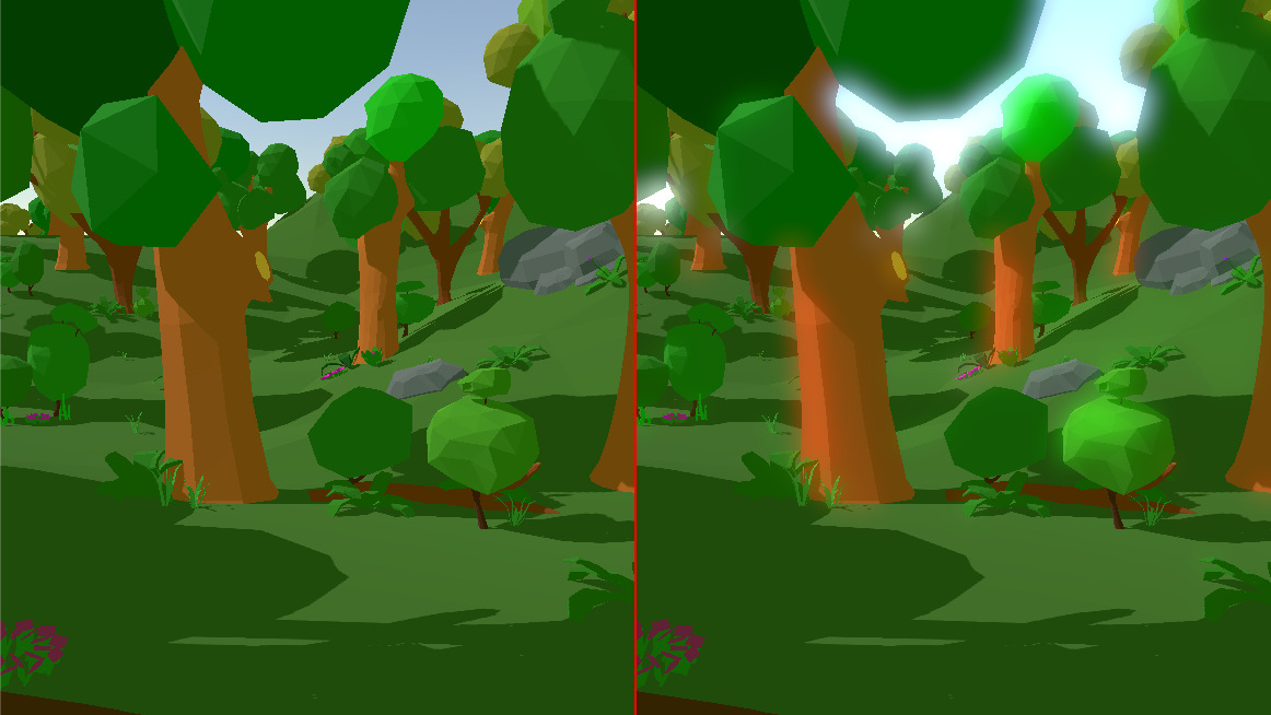 unityshaderbloom全屏泛光效果一键美颜