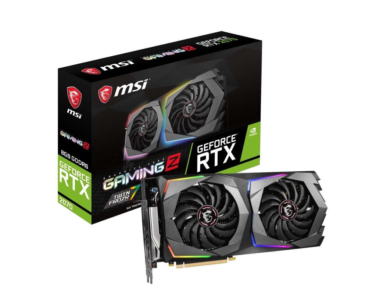 msi微星科技正式发布geforce rtx 2070系列显卡新品