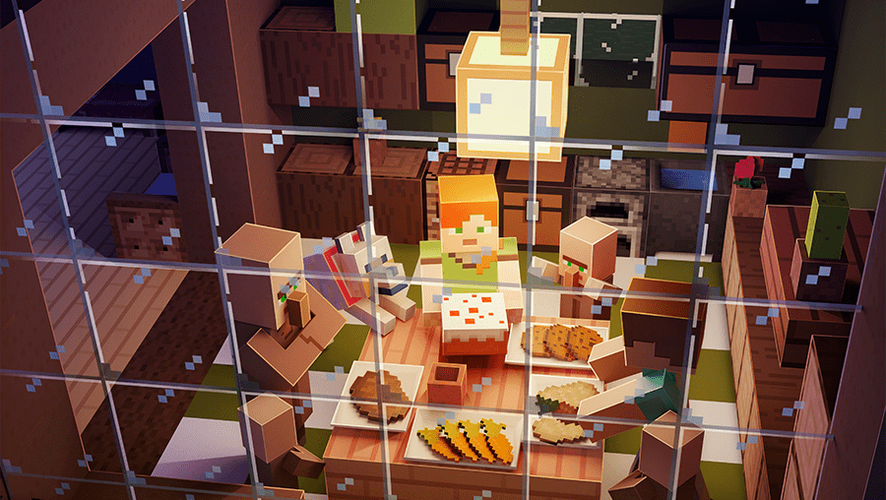 Minecraft经典壁纸大展览(第一部) - 哔哩哔哩