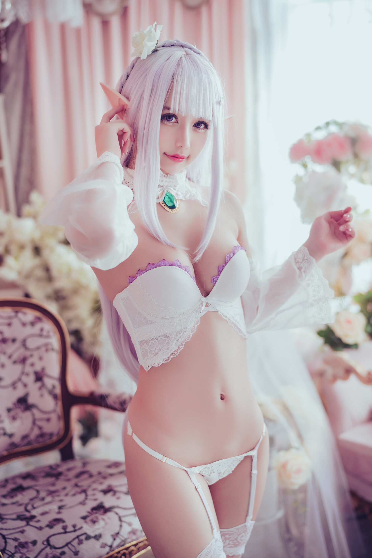 沖田凜花Rinka Emilia cosplay1