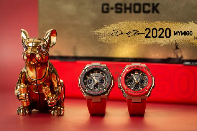 金鼠闹春 红运当头!卡西欧推出2020年鼠年生肖款腕表