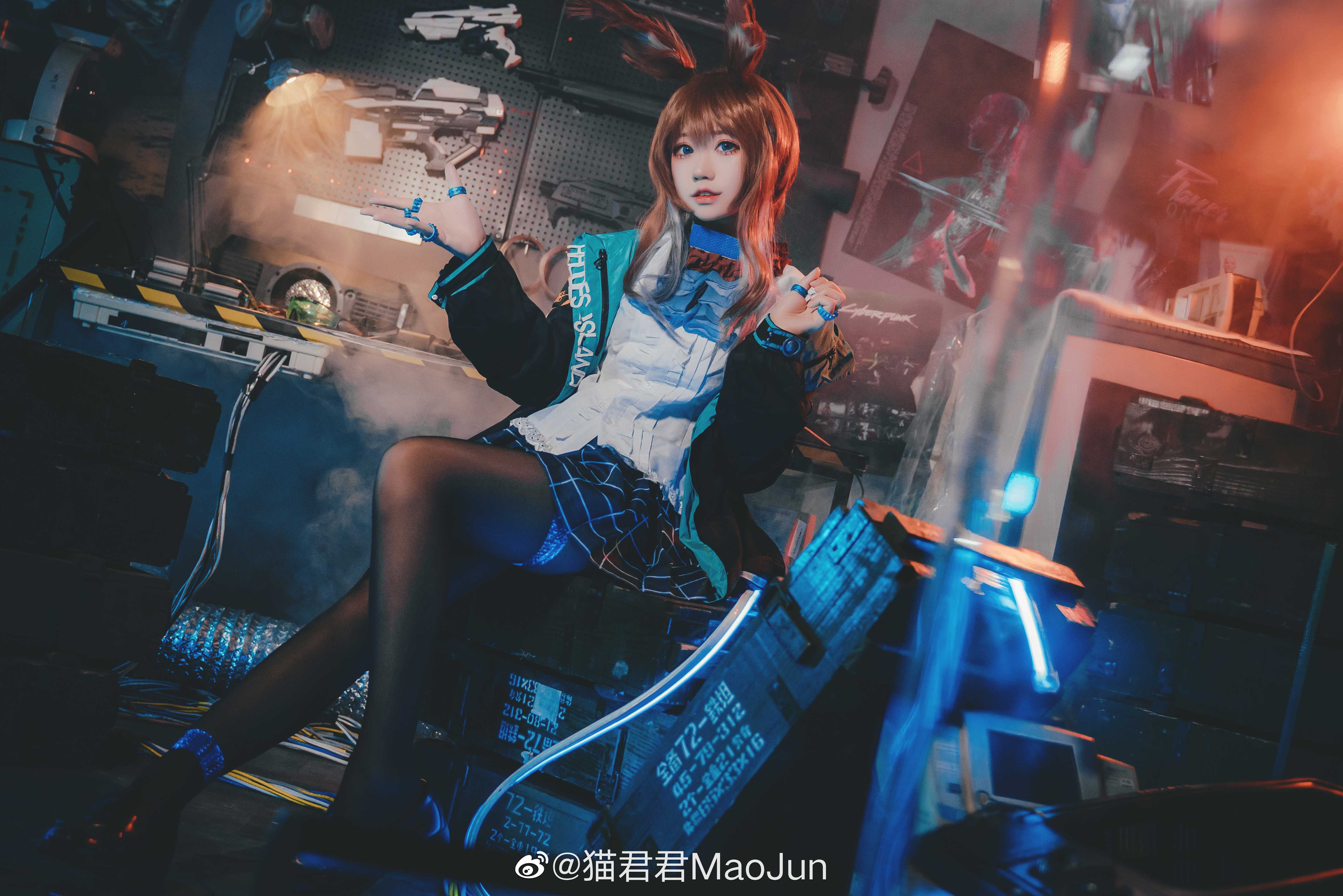 cos明日方舟阿米娅太可爱啦ヾ▽o