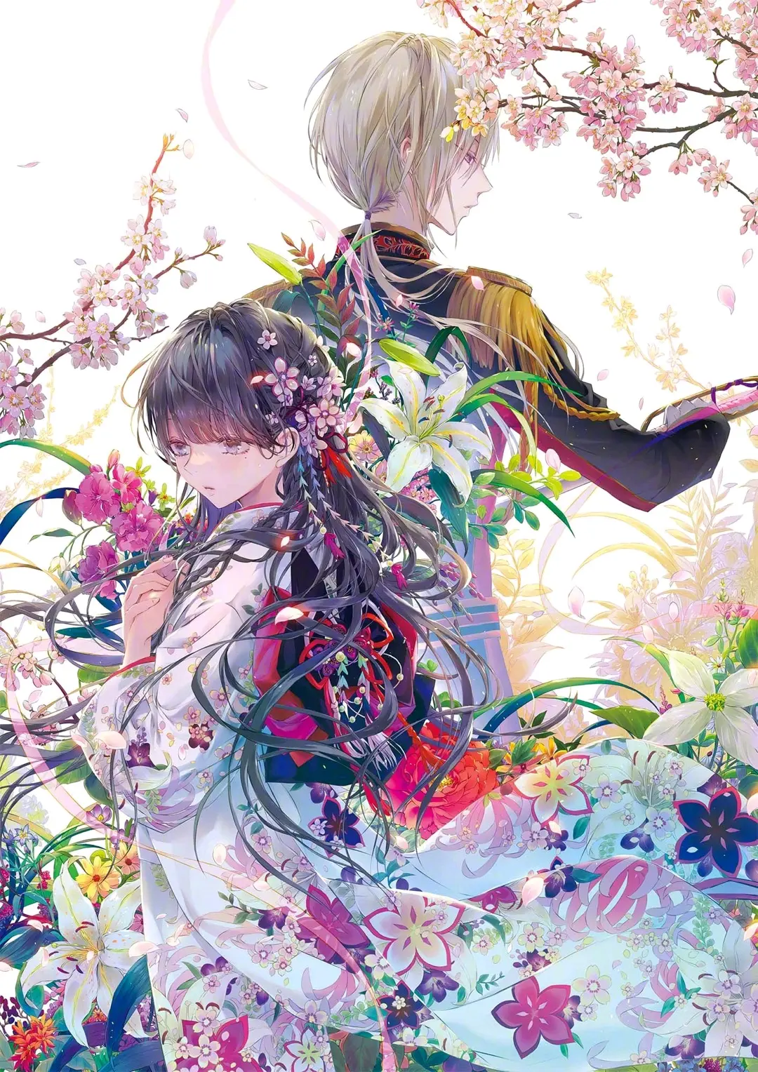 【我的幸福婚姻】漫画,轻小说封面