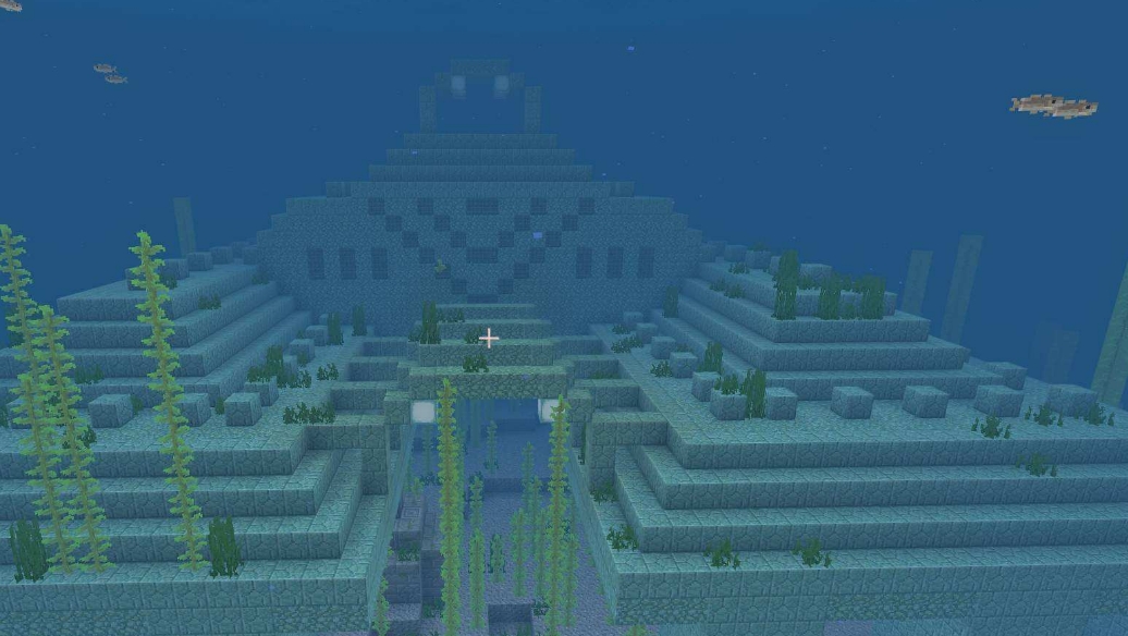 Minecraft 海底神殿的正确打法 把水抽干竟然只需30秒 热备资讯