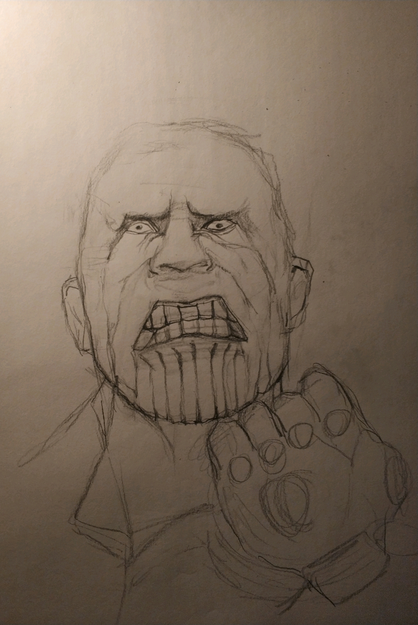 简单易学的灭霸绘画