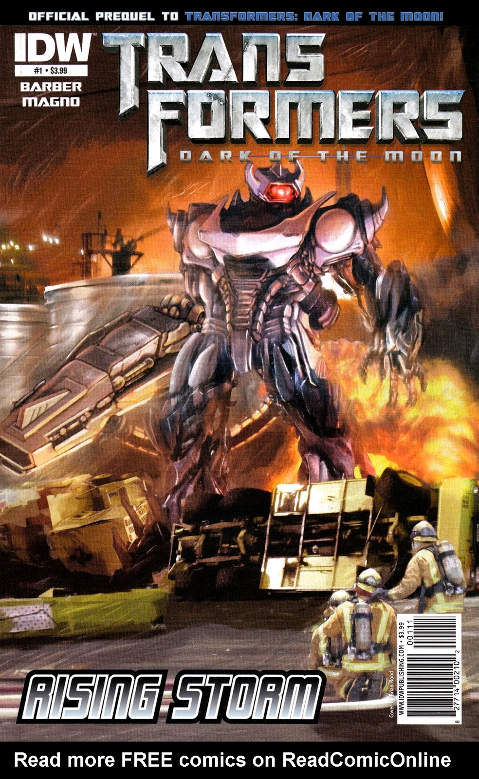 【IDW漫画】TRANSFORMERS（变形金刚）: DARK OF THE MOON RISING STORM#1 - 哔哩哔哩