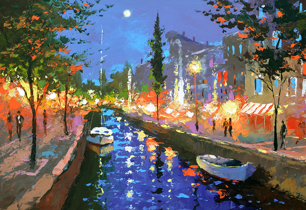 难道油画大师都是这么浪漫的吗好想也这么浪漫一回