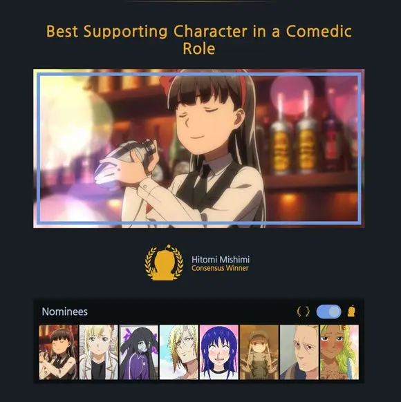 Reddit动画版18年动画评选结果 哔哩哔哩