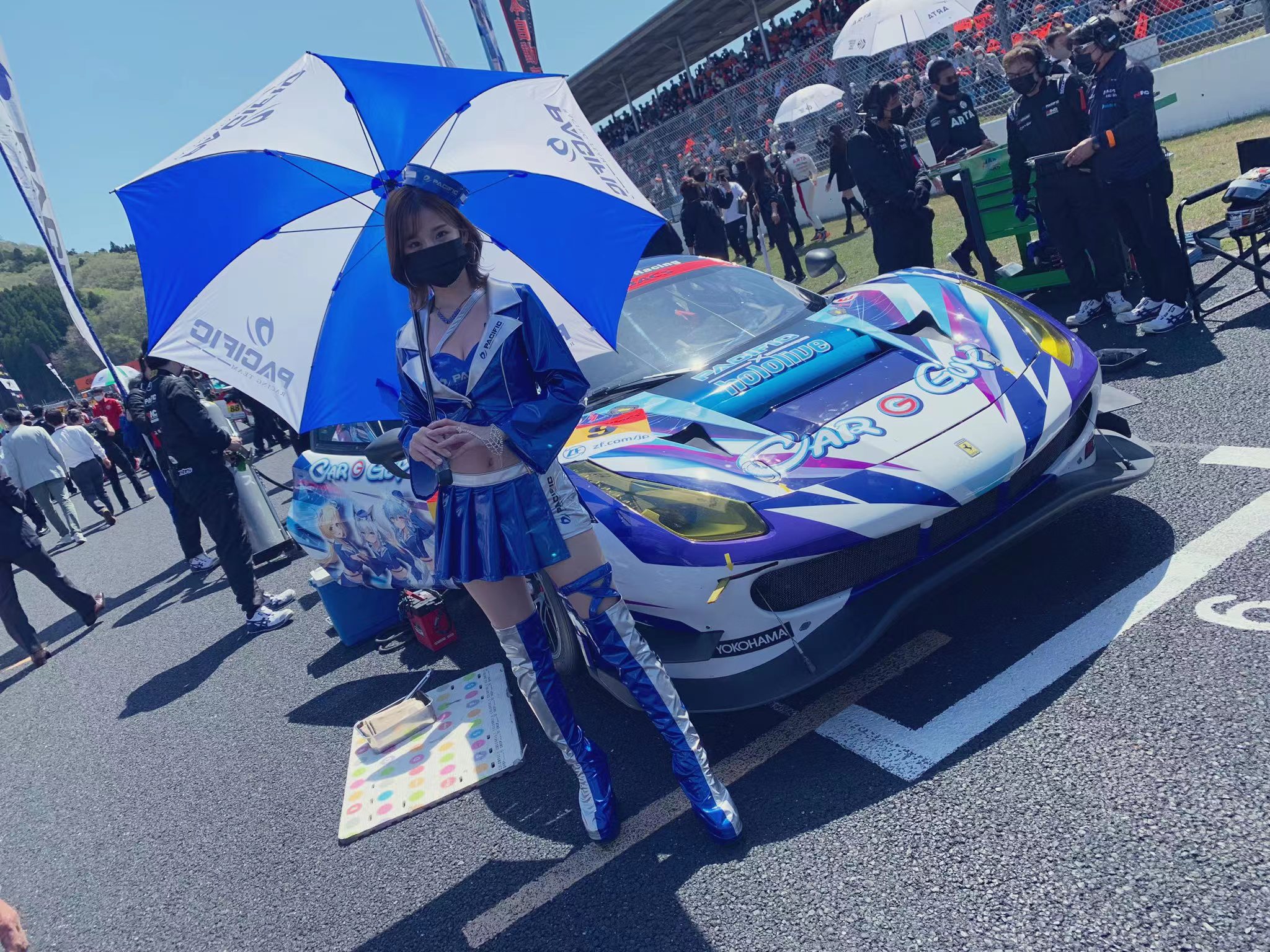 【Holo资讯站】004期 法拉利488 GT3 EVO痛车驰骋赛道，holo联动Pacific车队