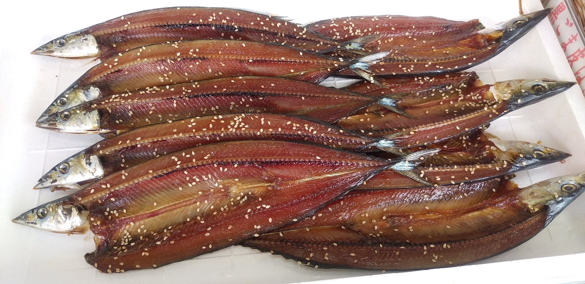味醂风味的秋刀鱼干物