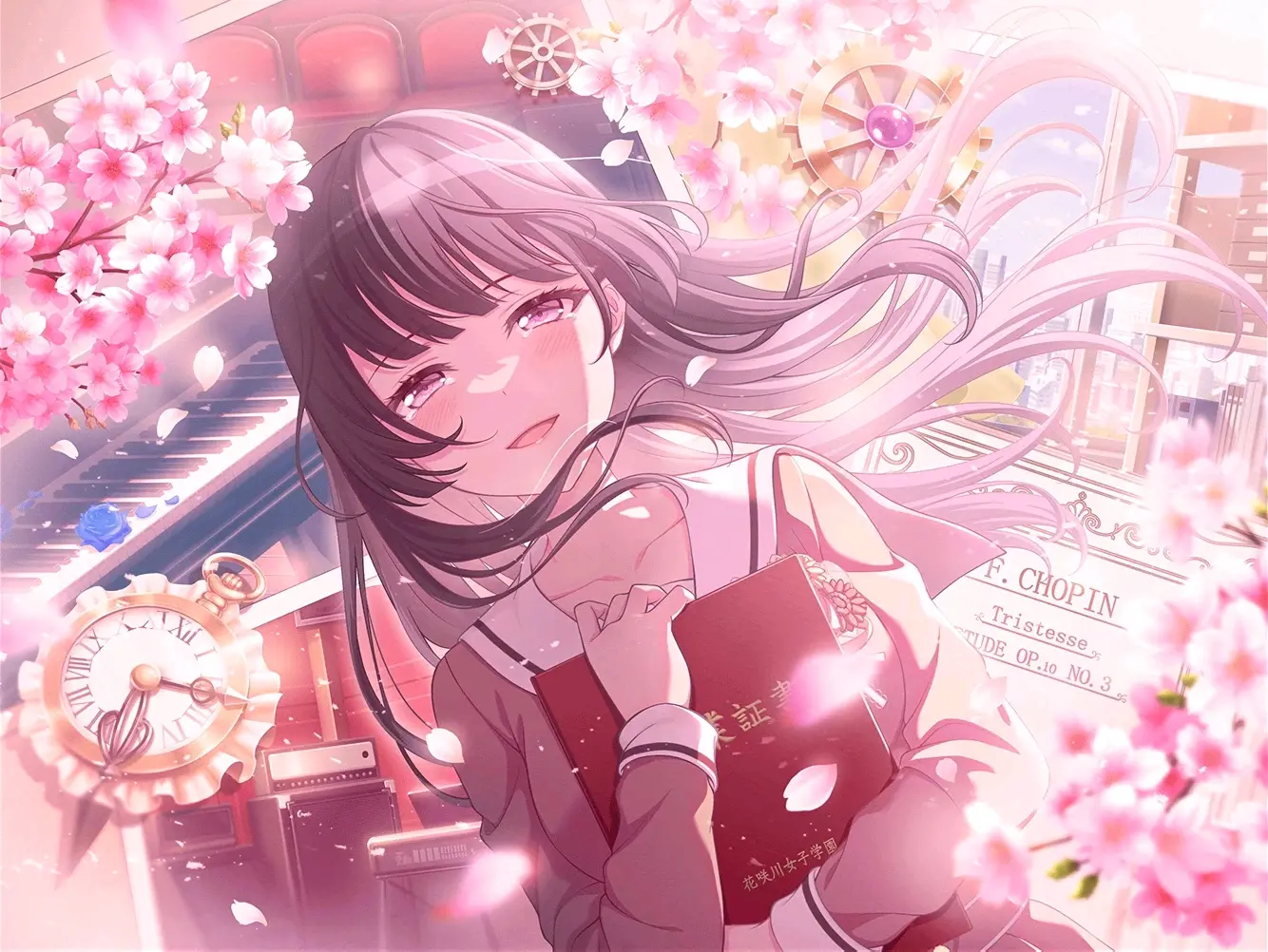 【bangdream/少女乐团派对】白金燐子全卡面鉴赏