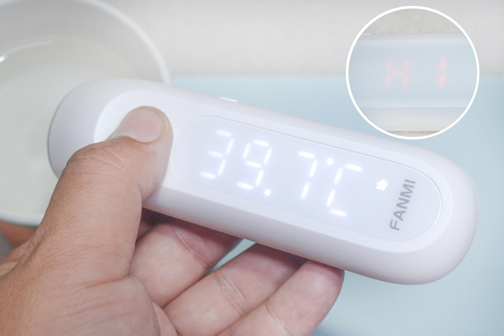 选凡米双用额温枪 呵护家人健康 温度在我掌握