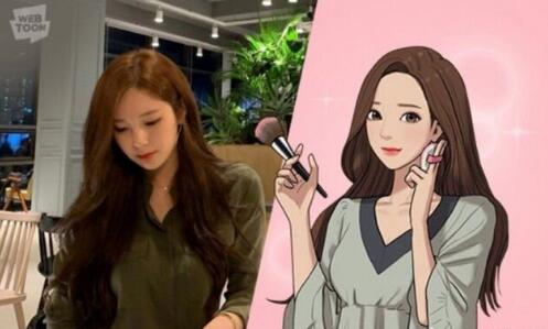 韩国人气网漫女神降临作者喵呜因高颜值引发关注