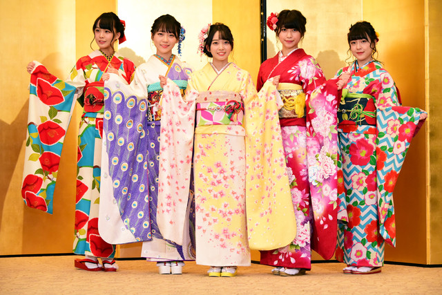 44名和服美女齐聚akb48成人式荻野由佳今年目标总选第一