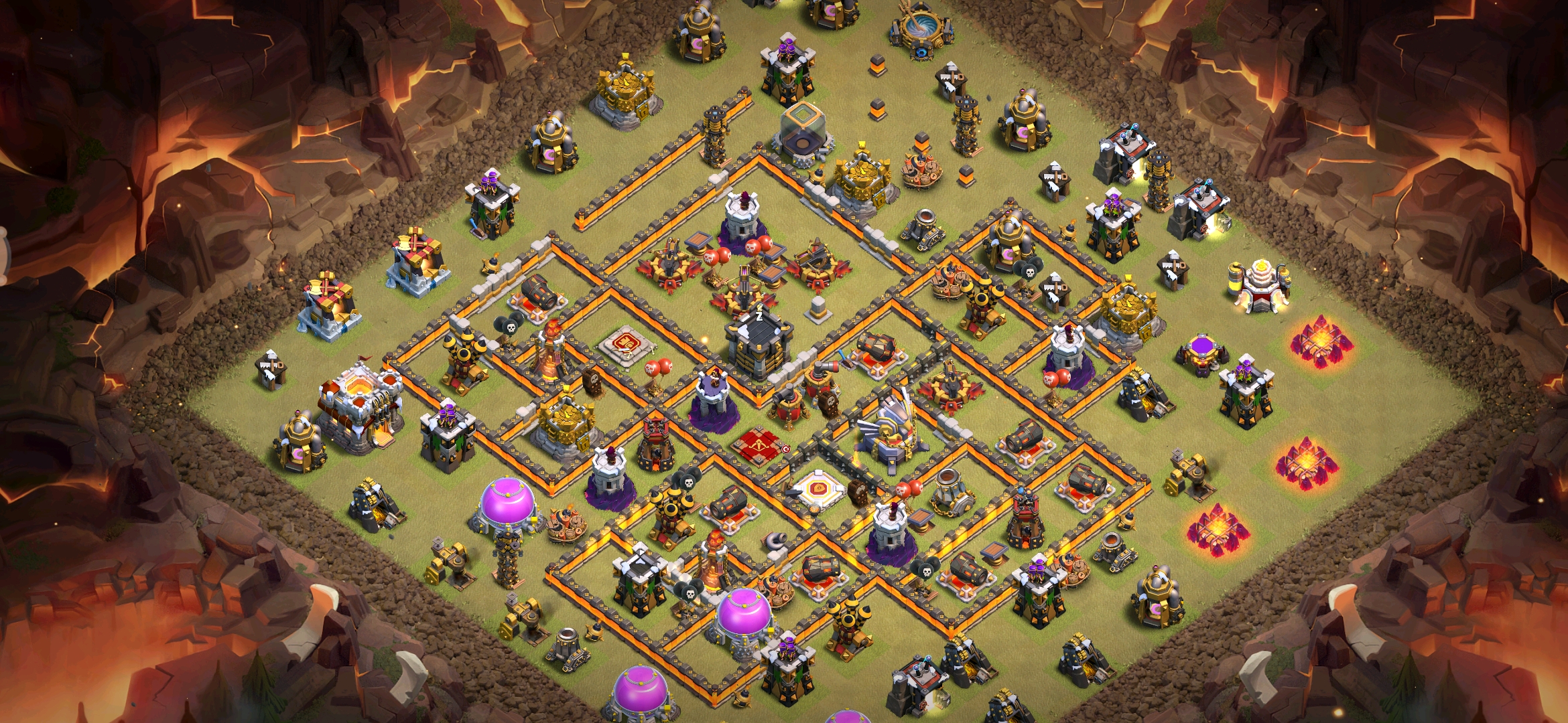 【11本部落战/联赛阵型】