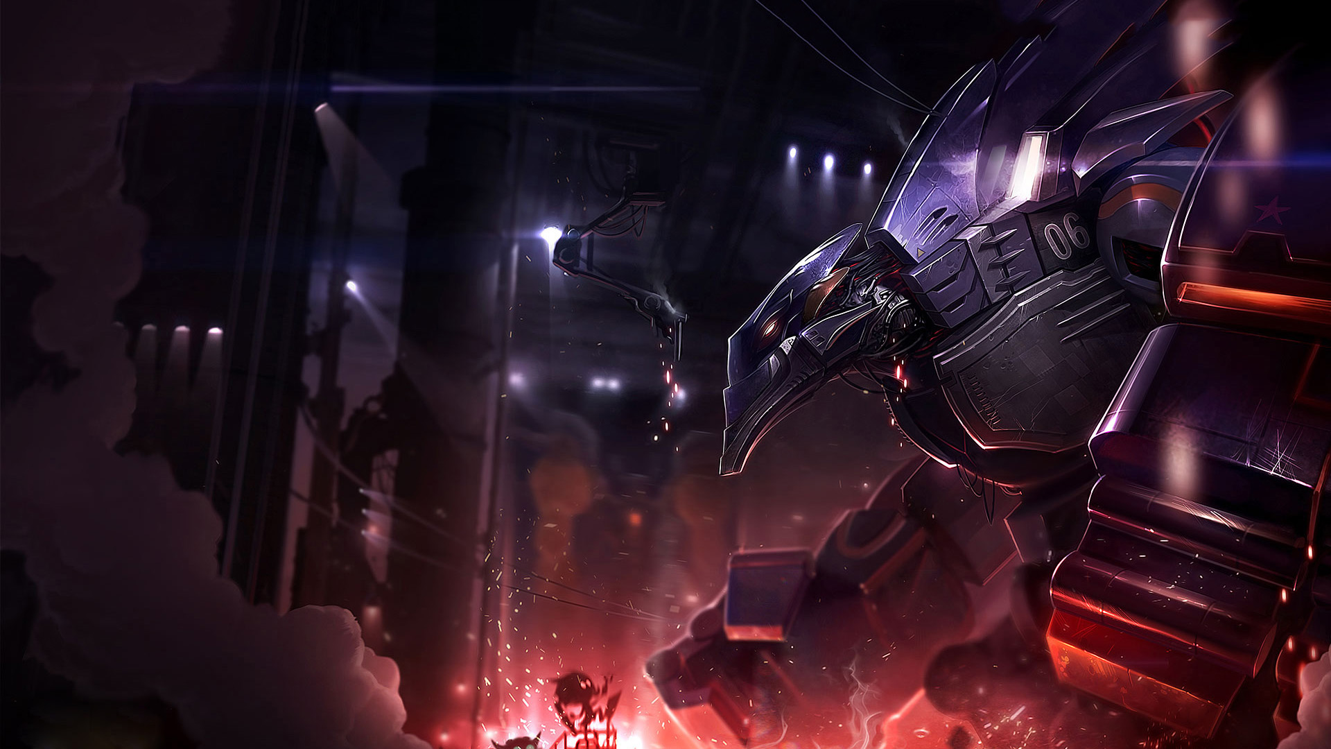 英雄联盟 壁纸 【第33期-光女拉克丝,石头人墨