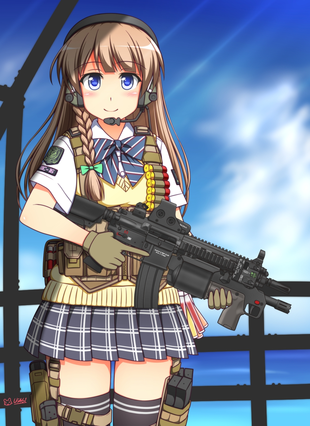 【p站】军事篇:战术少女(16)