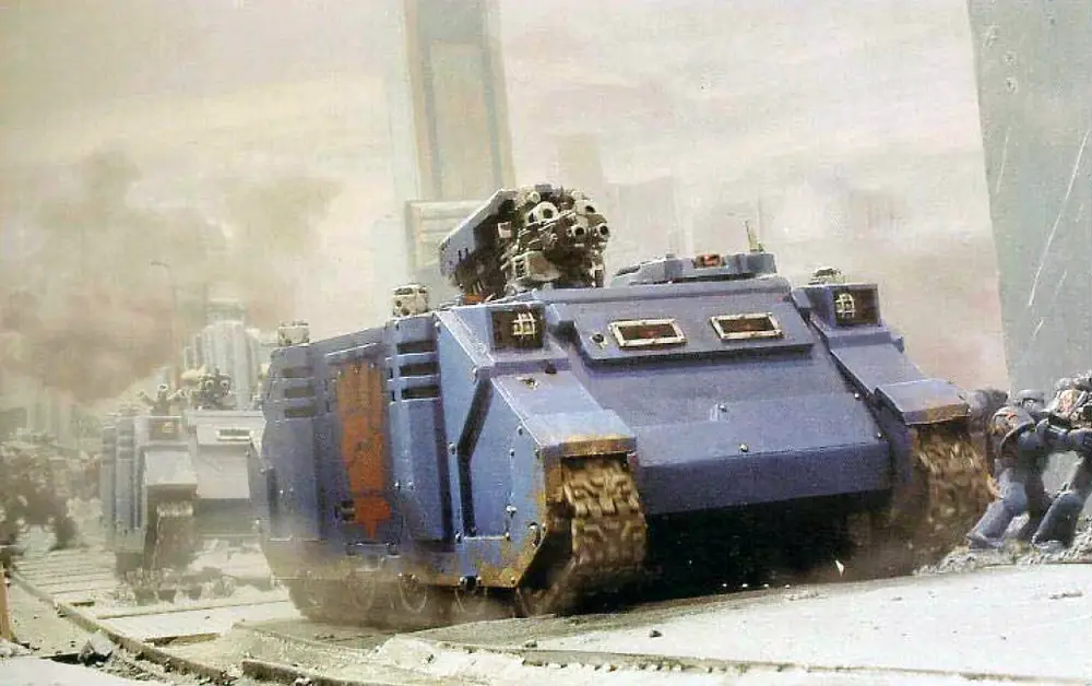 【战锤40k】芒刺在背——豪猪运兵车（razorback）