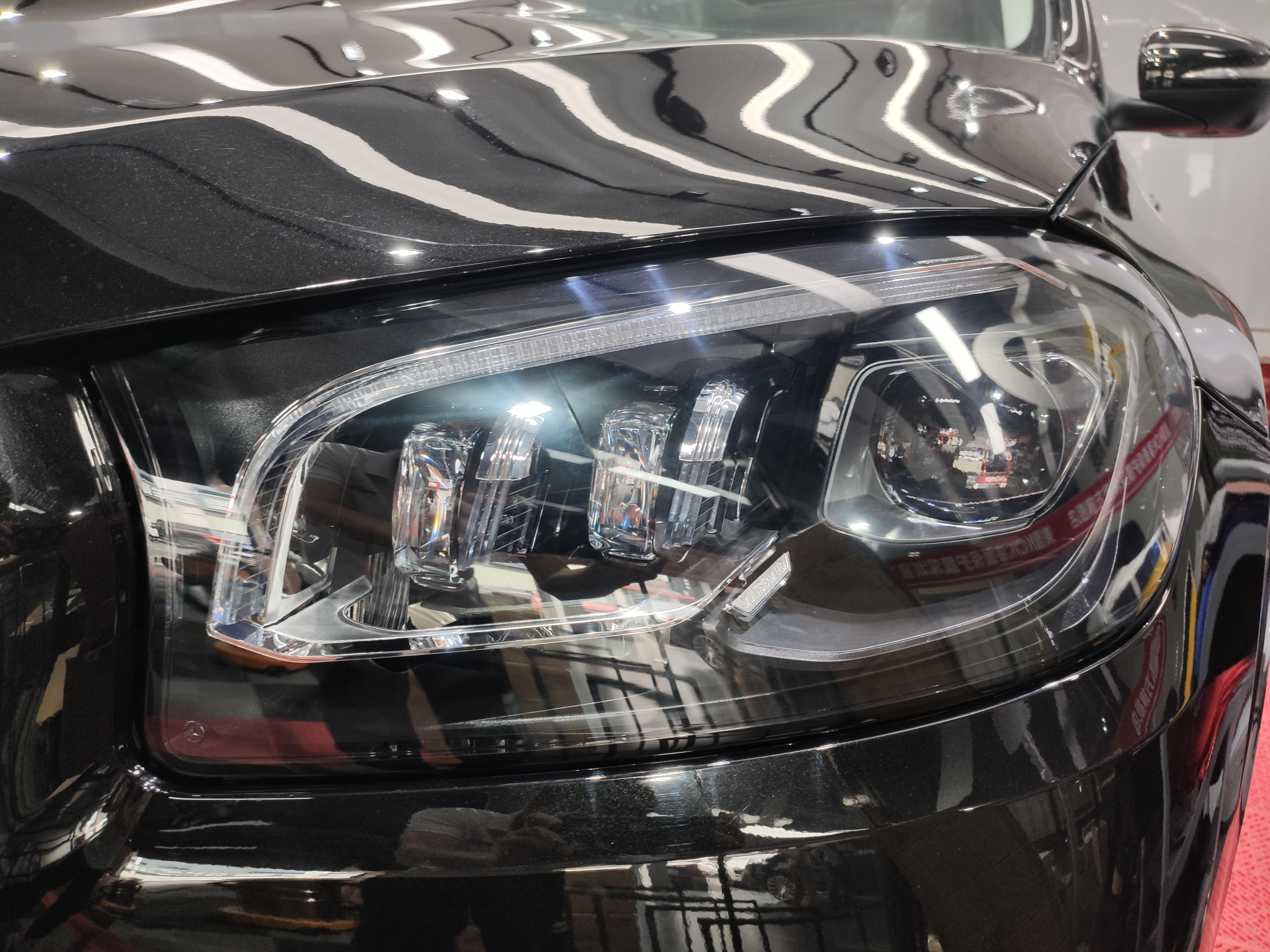 20款奔驰gls450改几何多光束大灯进阶案例