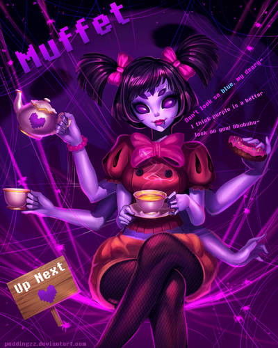【undertale】传说之下精美人物图包 (muffet篇)