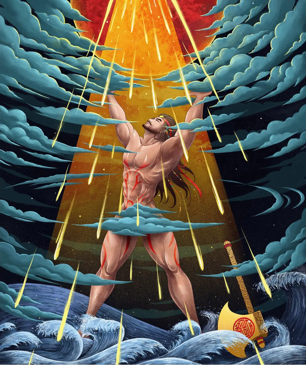 上古六十个神话传说你都听说过吗?(上)收藏以后讲给孩子听!