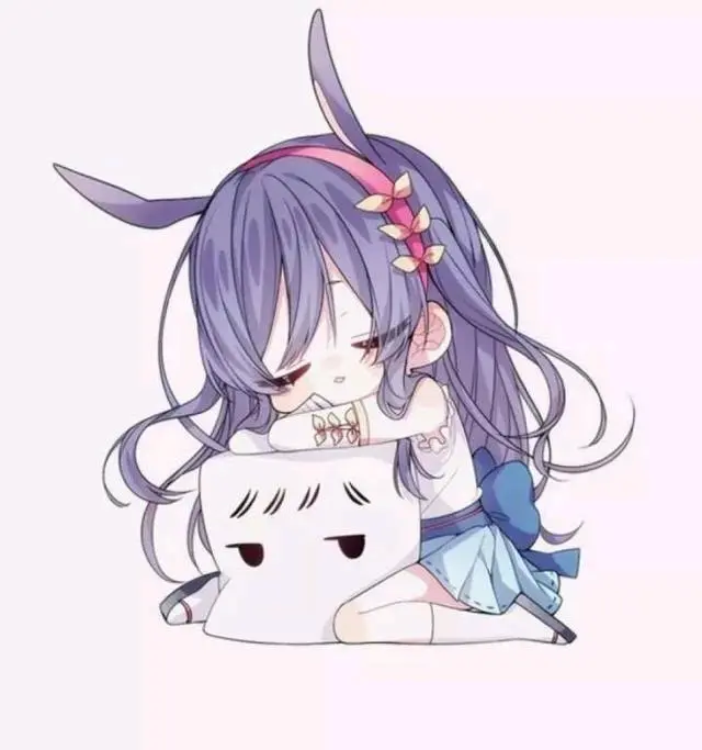 可爱闺蜜头像 壁纸 Q版闺头 团头 小兔子 哔哩哔哩