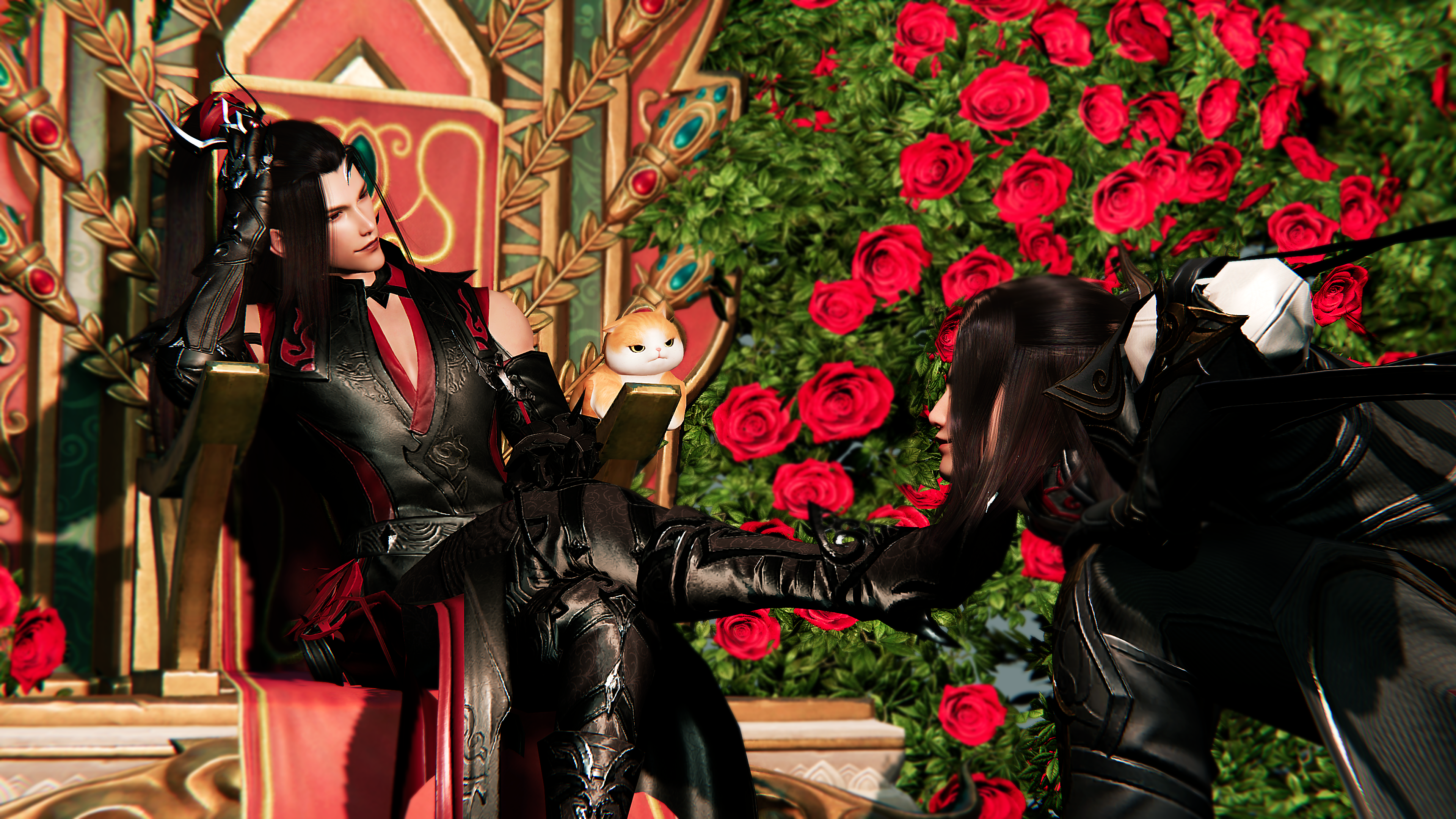 【剑网3/烟墨课堂】捏图打光及后期作业