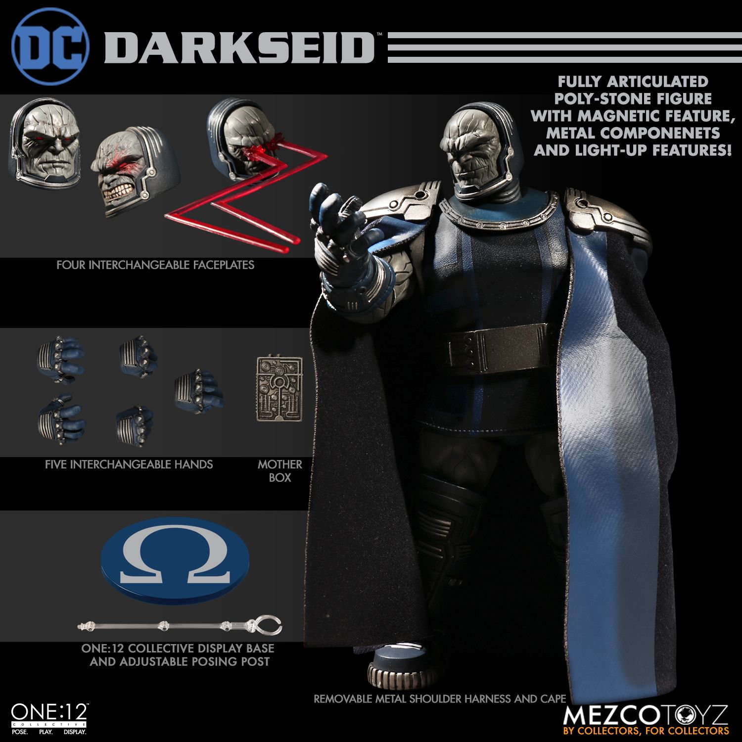 mezcotoyz one:12系列《dc comics》1/12 达克赛德 开售公布