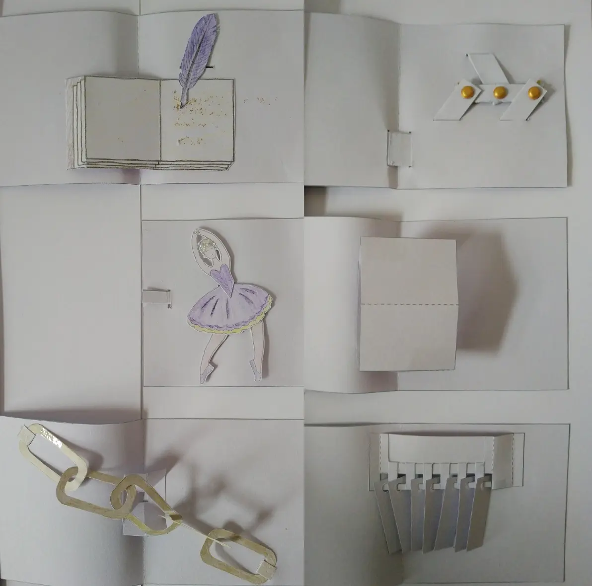 《创意立体贺卡大全》自制图纸汇总