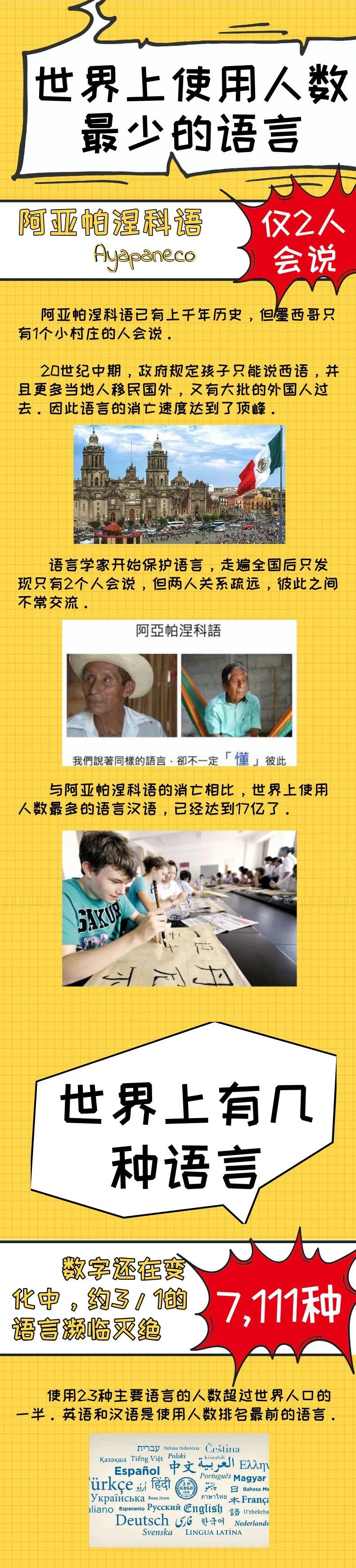 那些惊掉你下巴的语种小知识 哔哩哔哩