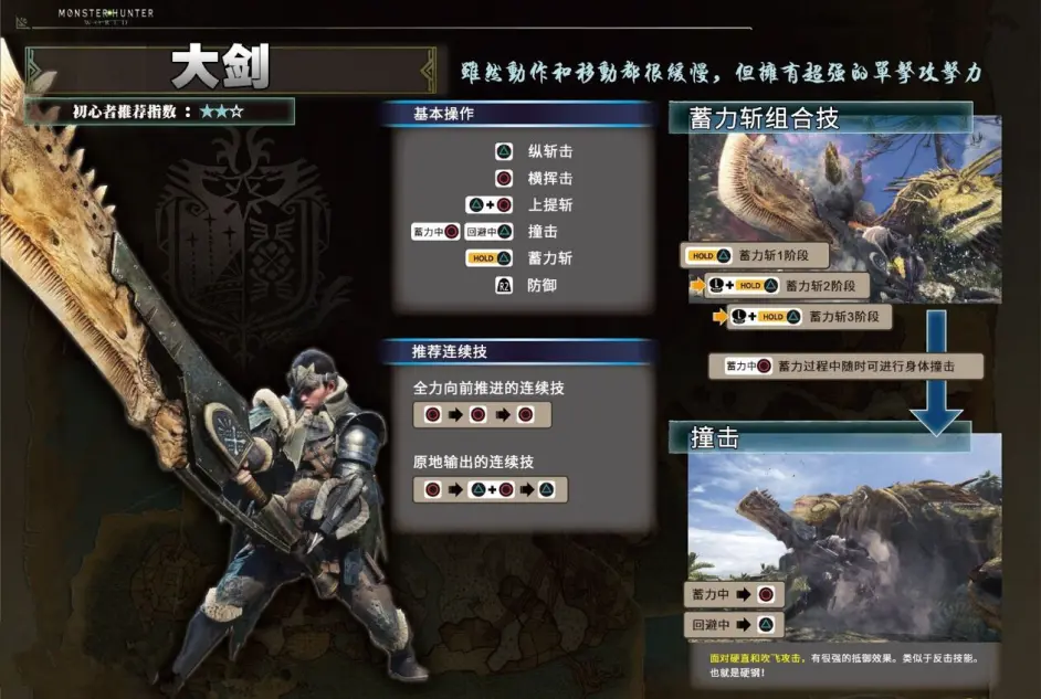 怪物猎人世界 大剑配装技能选择指南 拔刀篇 哔哩哔哩
