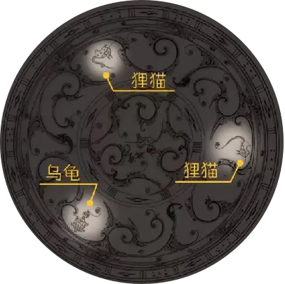 来古考据 君幸食 狸猫纹漆食盘 哔哩哔哩