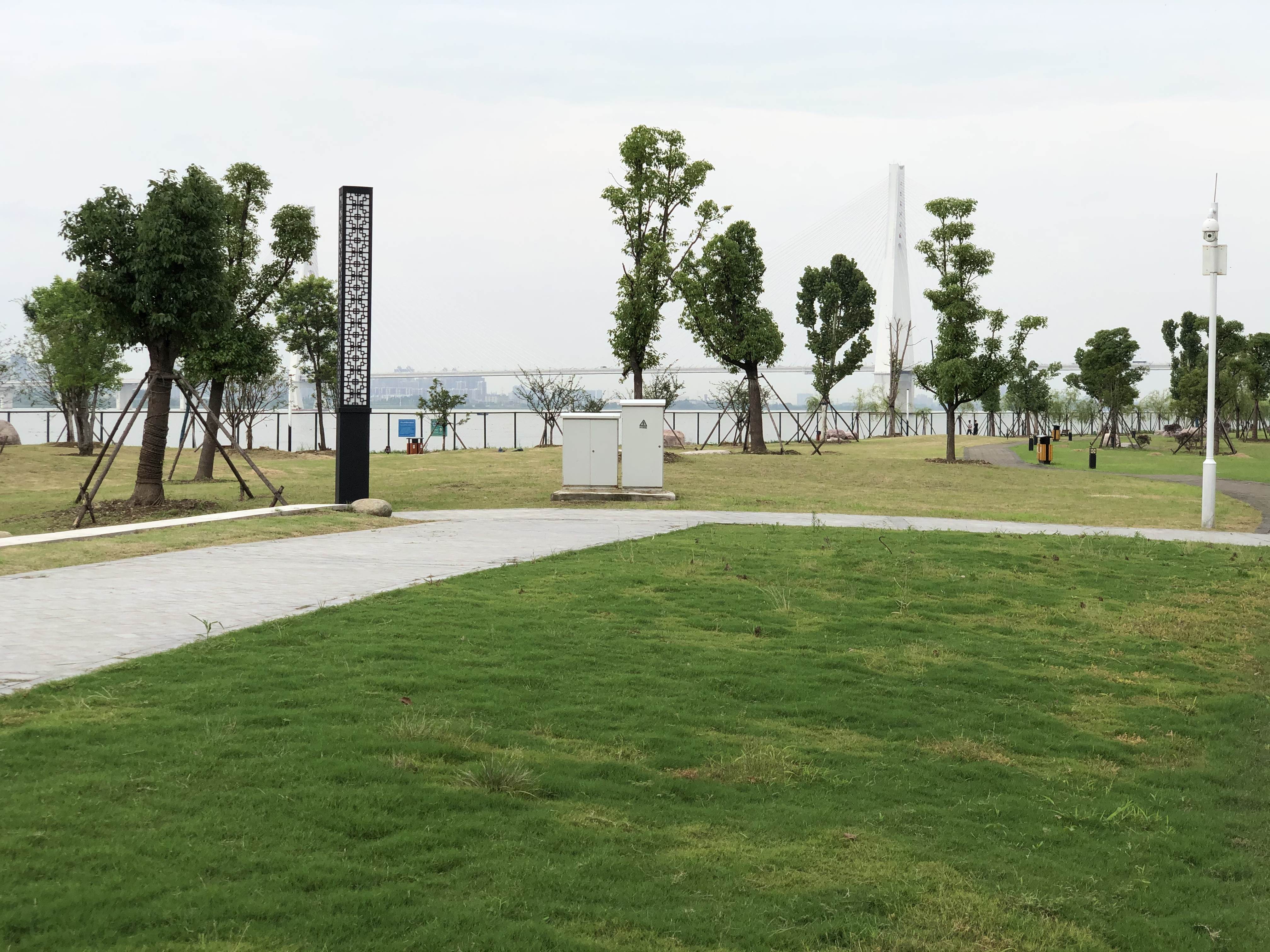 武汉余家头江滩,风景优美,不如隔壁青山江滩