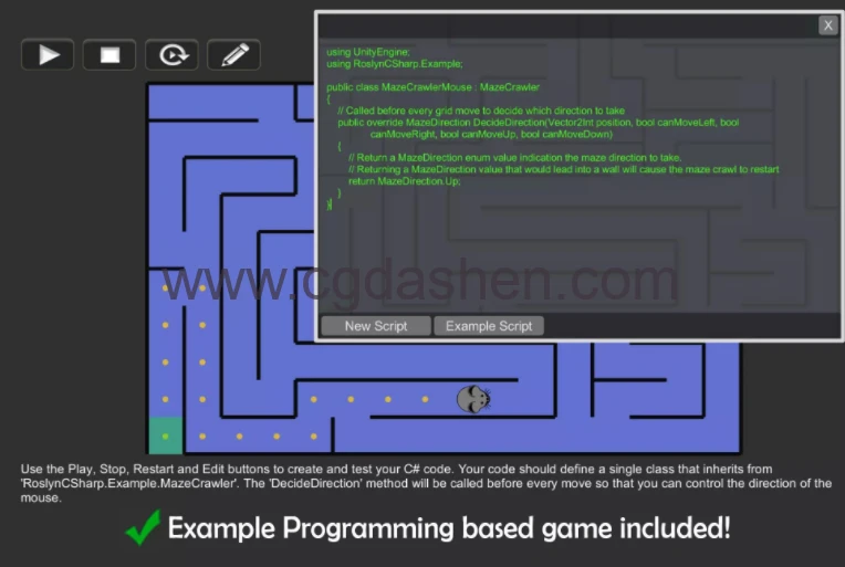 Unity3d roslyn c runtime compiler 1 7 3 