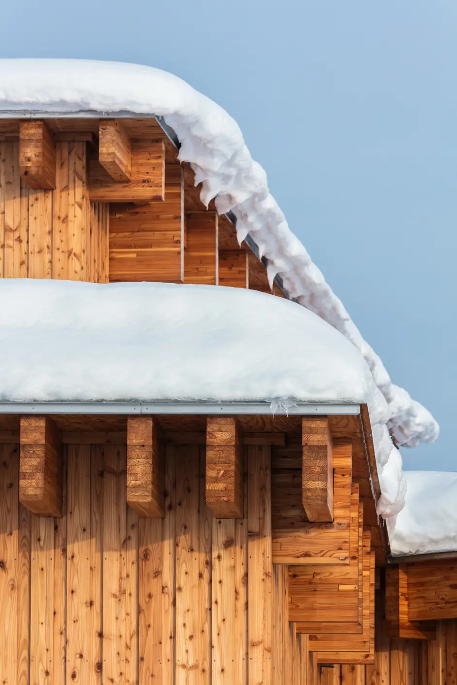 宛如白雪饼干屋 隈研吾操刀北海道 Yawara 以向日葵为灵感的木造幼儿园 哔哩哔哩