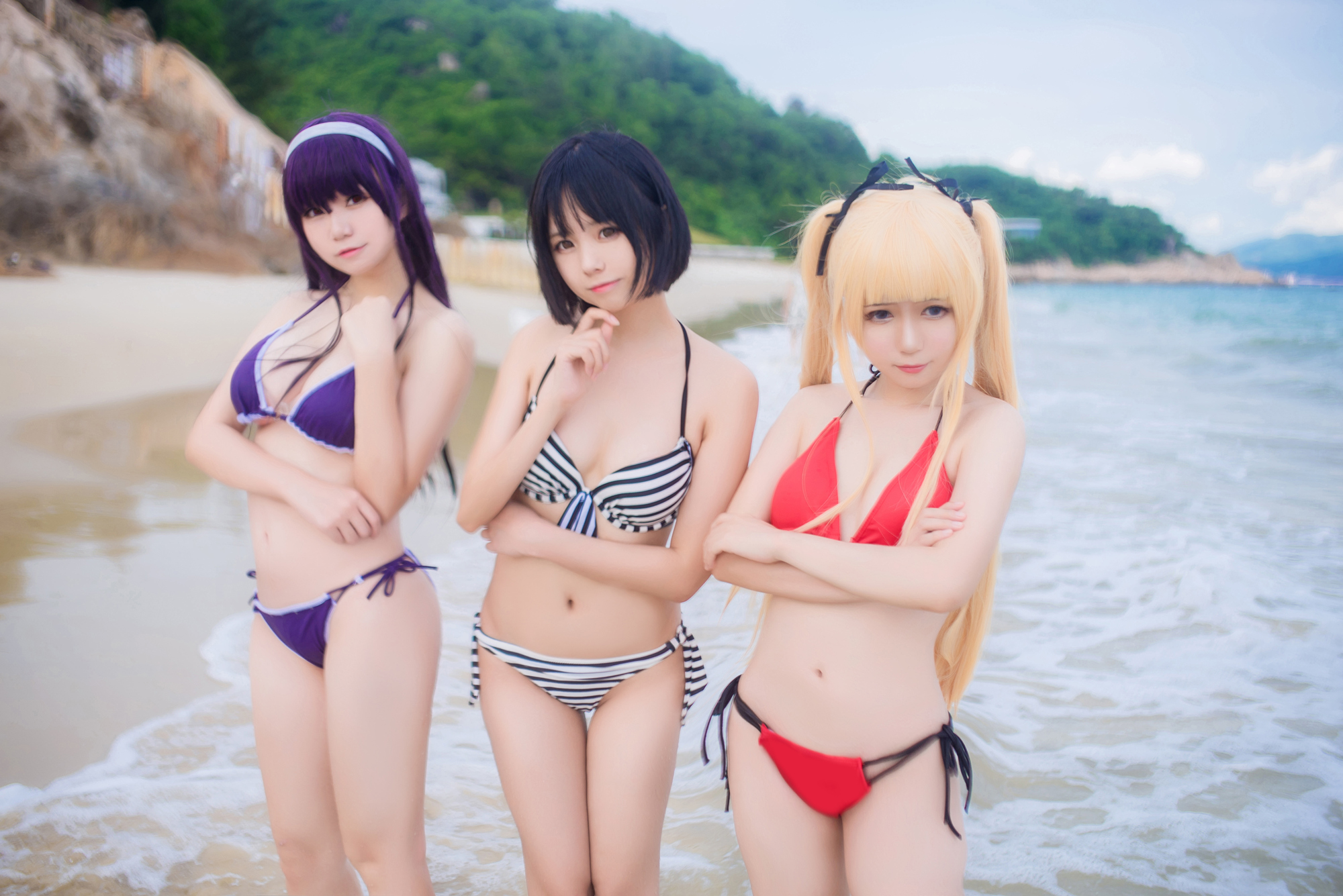 Yoko宅夏白金Saki小野妹子w路人女主的养成方法同人cosplay10