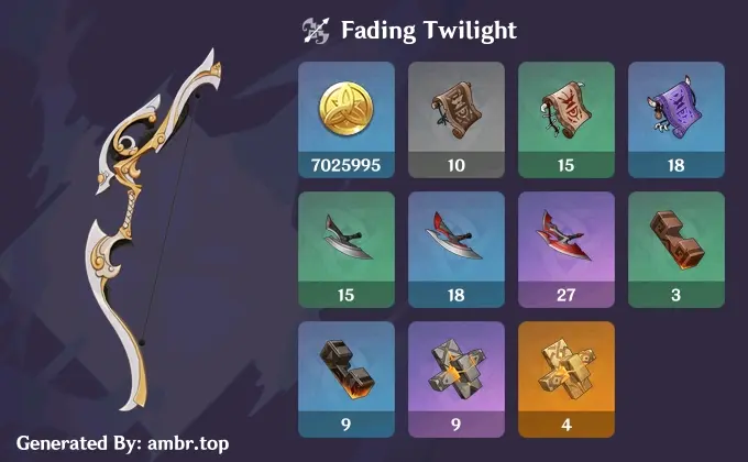 原神2 7夜兰 久岐忍突破材料 麒麟弓所需材料 特色料理预览 哔哩哔哩 原神2 7夜兰 久岐忍突破材料 麒麟弓所需材料 特色料理预览 哔哩哔哩